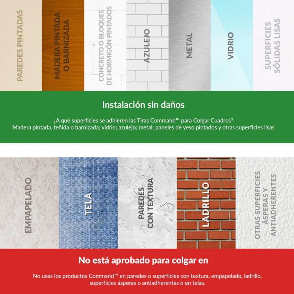 PACK X2 GANCHO COMMAND CLEAR MEDIANO 17091 X2 - 6