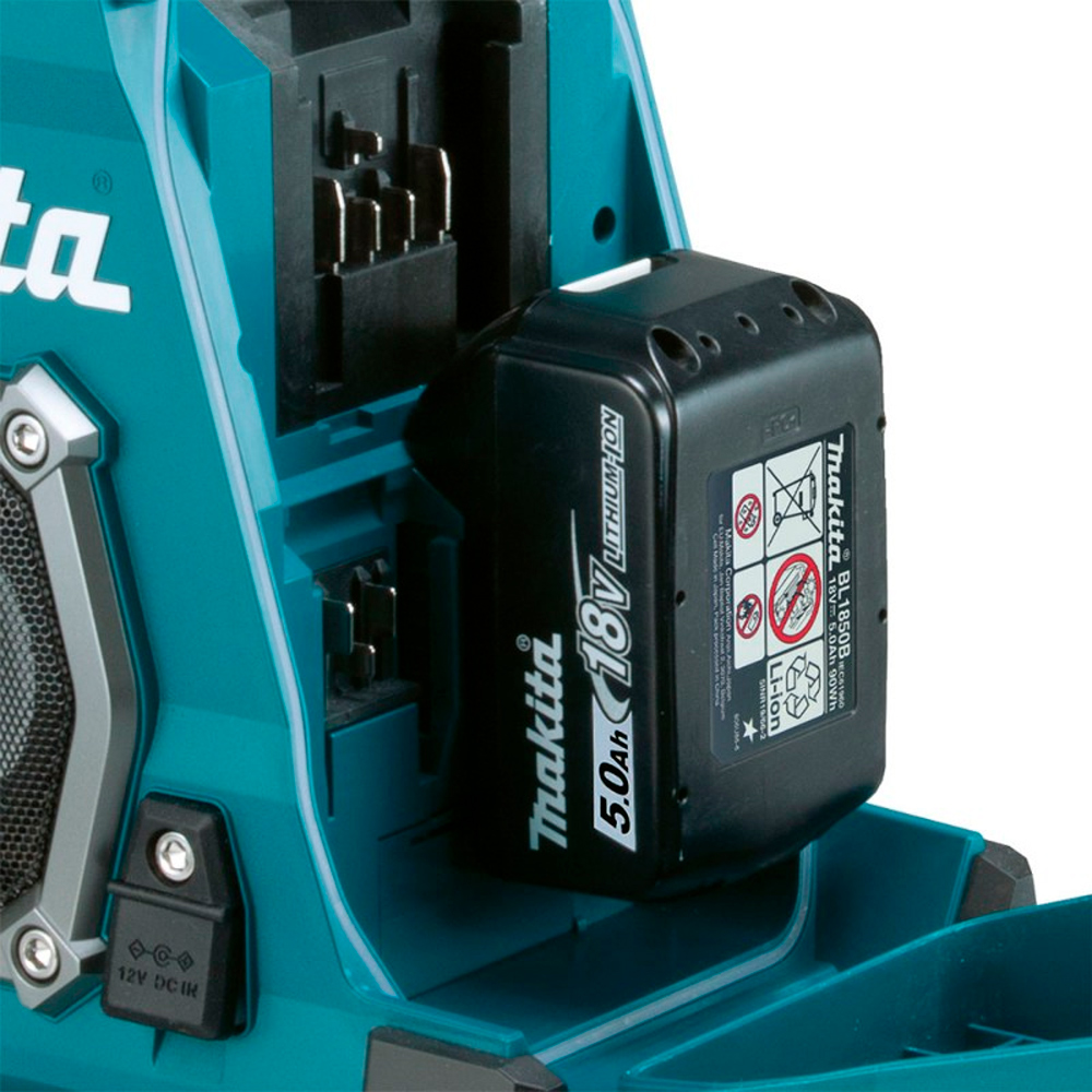 RADIO PARLANTE BLUETOOTH MAKITA INDUSTRIAL MULTIBATERÍA - 4