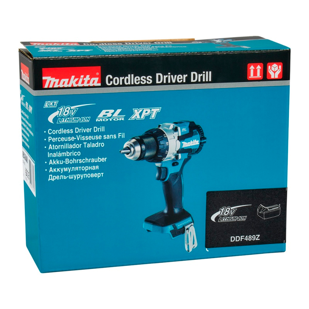 TALADRO ATORNILLADOR MAKITA DDF489Z 18V 1/2” BRUSHLESS (BARETOOL) - 4