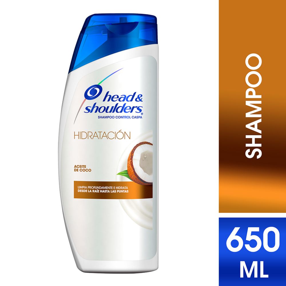 SH HEAD SHOULDERS HIDRATACIÓN ACEITECOCO CONTROL CASPA 650ML - 1
