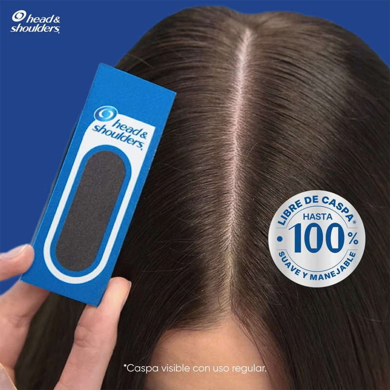 SHAMPOO HEAD Y SHOULDERS LIMPIEZA RENOVADORA 850 ML - 3