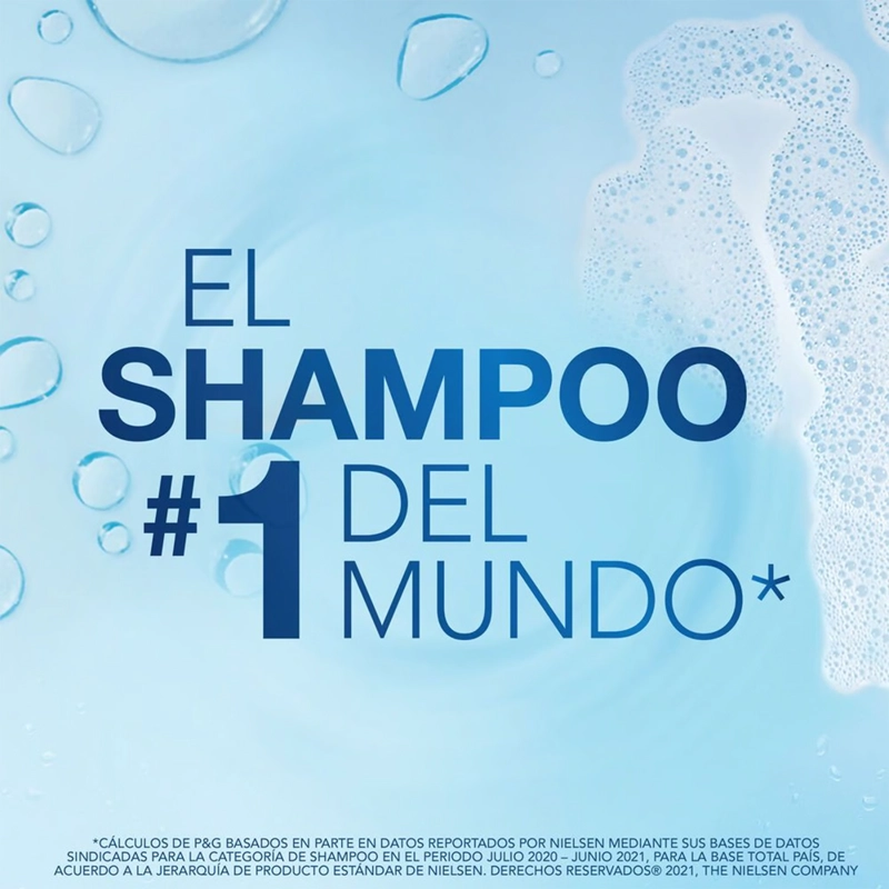 SHAMPOO HEAD Y SHOULDERS LIMPIEZA RENOVADORA 850 ML - 6
