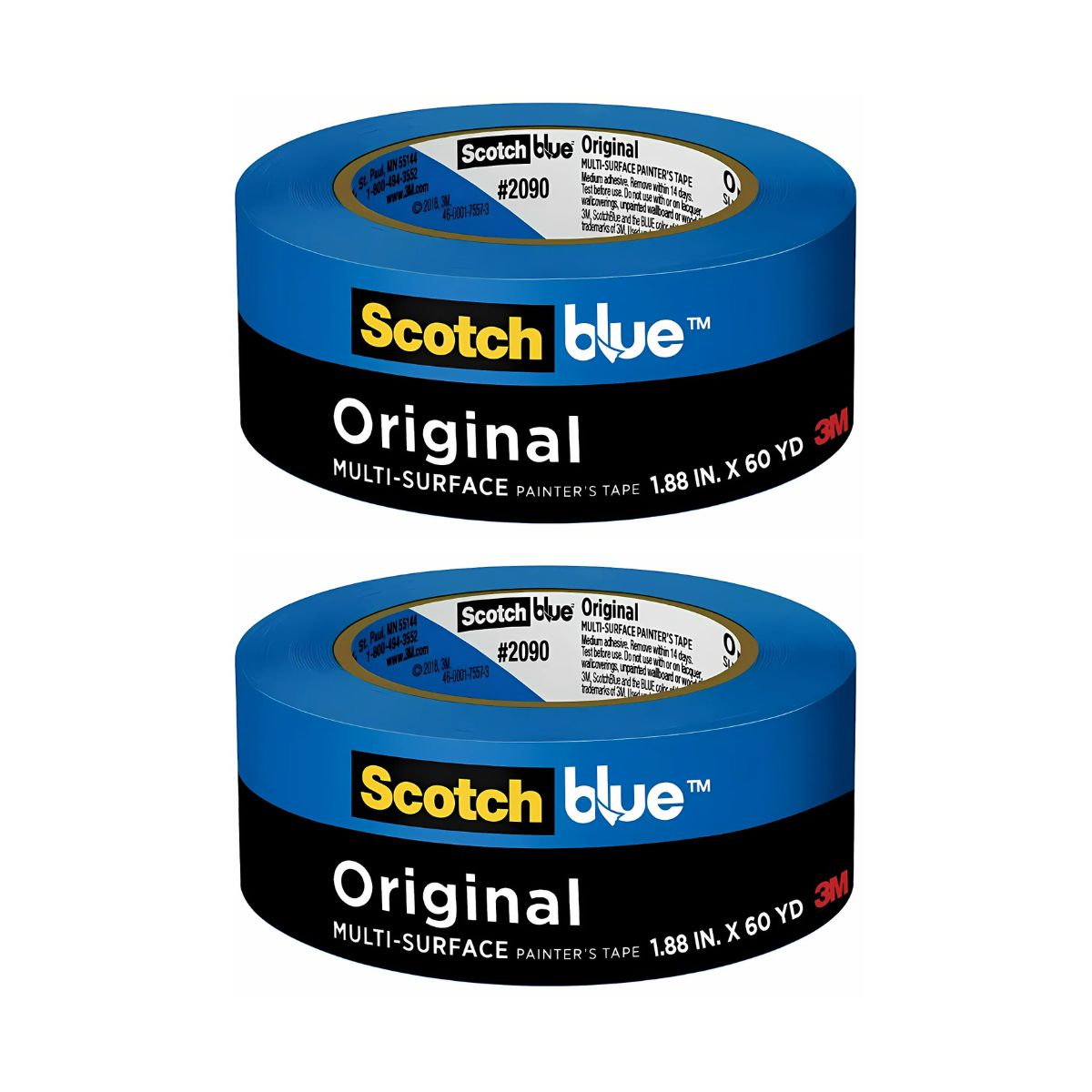 PACK X2 CINTA SCOTCHBLUE MULTISUPERFICIE 48 MM X 54,8 M - 1