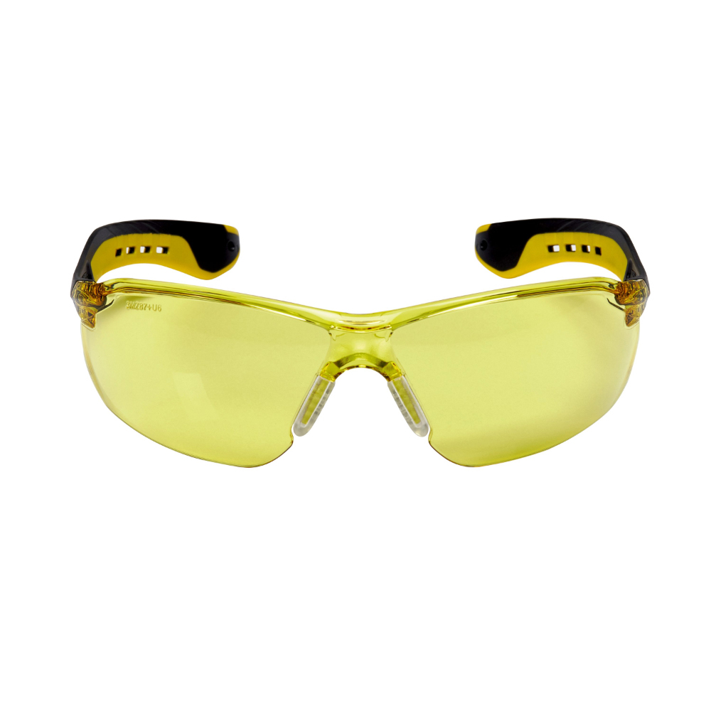 LENTES DE SEGURIDAD 3M PROFESIONALES CON LUNA AMARILLA - 2