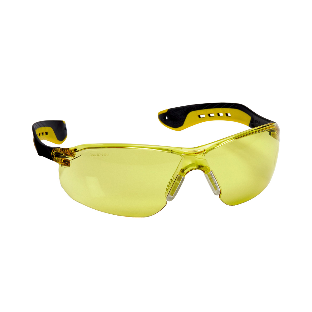 LENTES DE SEGURIDAD 3M PROFESIONALES CON LUNA AMARILLA - 3