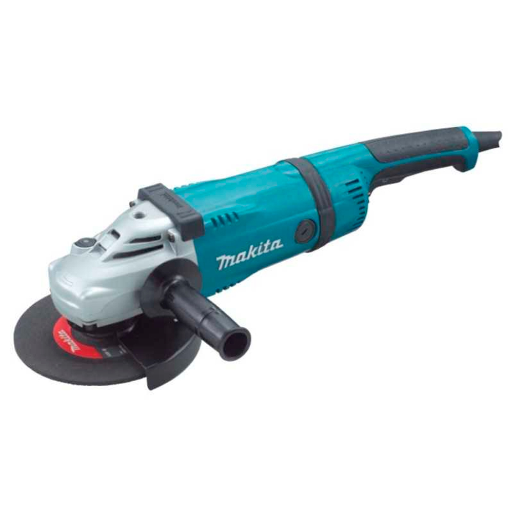 ESMERIL ANGULAR 7' 2400W 6KG + EMPUÑADURA MAKITA GA7030X01 - 1