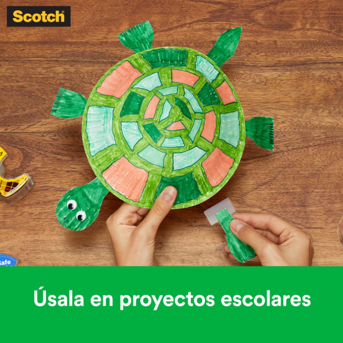 CINTA SCOTCH MÁGICA CON DISPENSADOR 810 18MM X 33M - 3