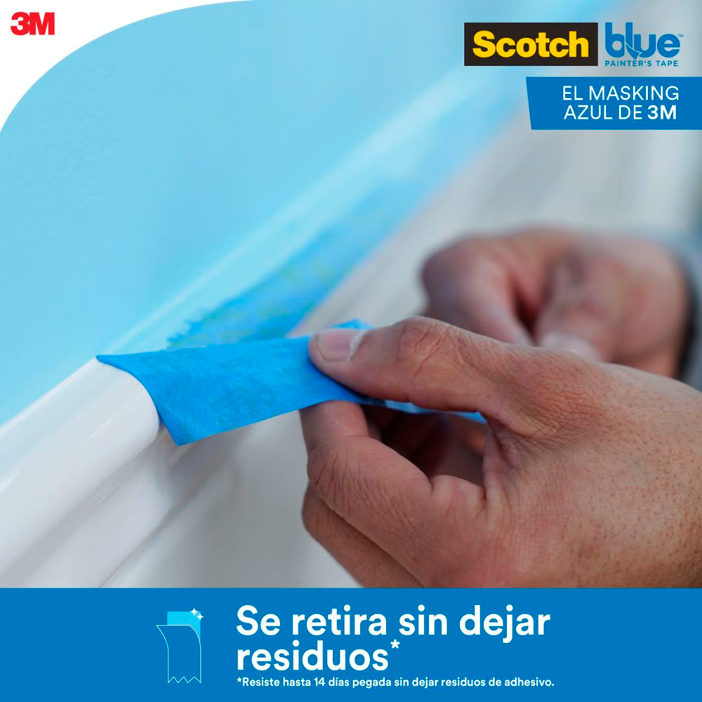 CINTA MASKING TAPE AZUL SCOTCH-BLUE, 48 MM X 54,8 M - 4