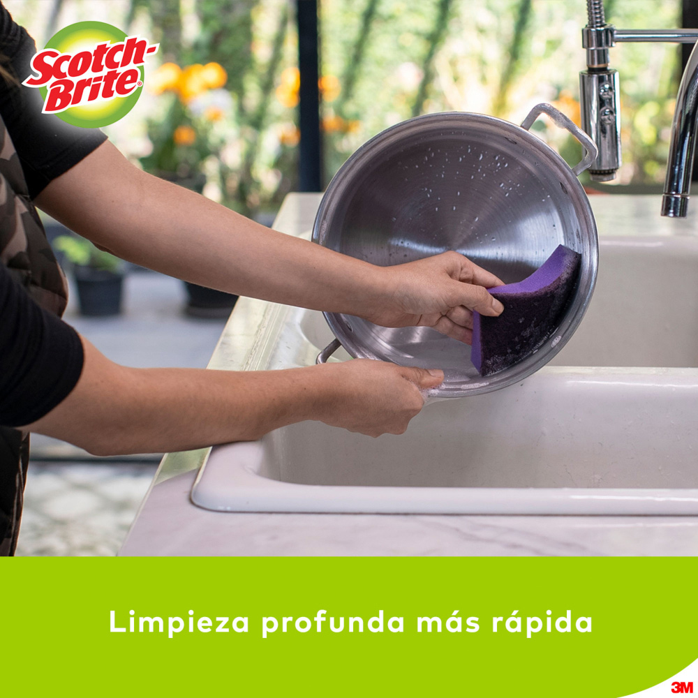 PACK X3 ESPONJA SCOTCH BRITE EXTREMA X3 - 6
