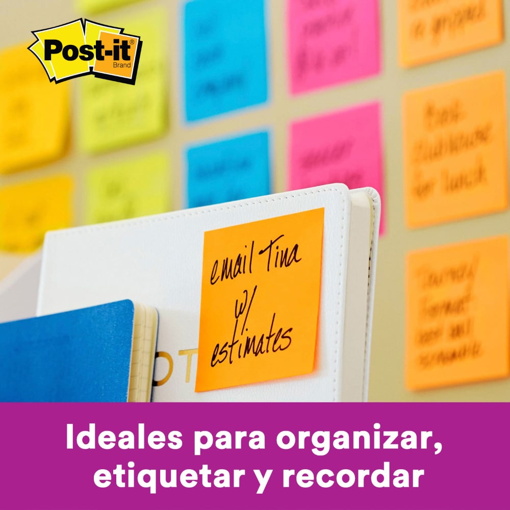 NOTAS ADHESIVAS 654 POST IT  SUPERSTICKY RIO DE JANEIRO - 3
