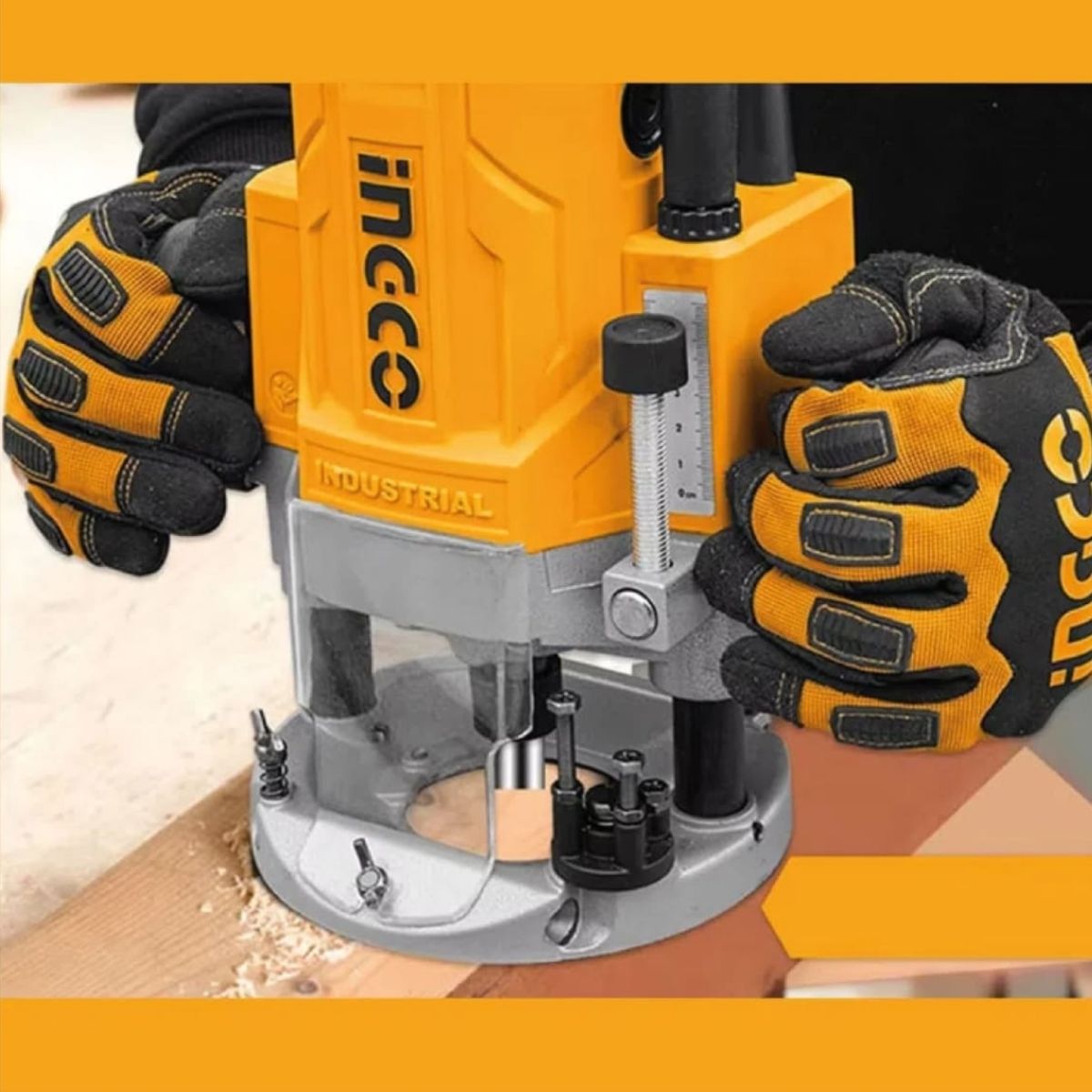 RUTEADORA FRESADORA 1600W INGCO RT160028 - 3