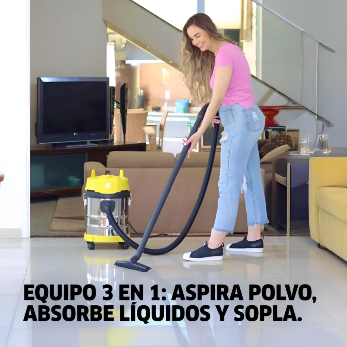ASPIRADOR EN SECO Y HÚMEDO 20 L KARCHER NT 20/1 - 8