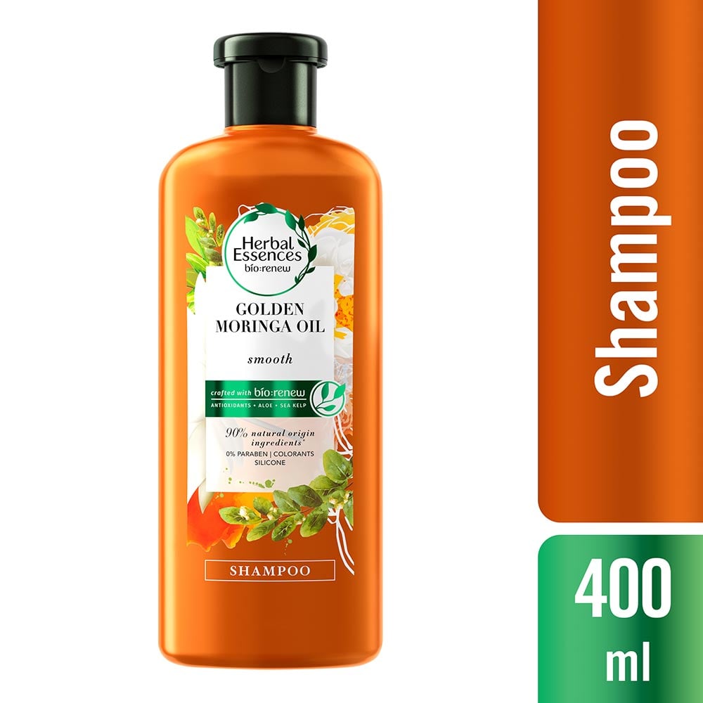 SHAMPOO HERBAL ESSENCES GOLDEN MORINGA OIL 400ML - 1
