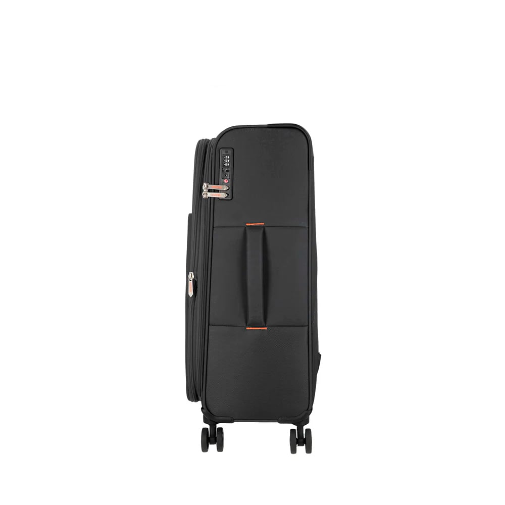 MALETA SUN BREAK SP TSA EXP MEDIANA NEGRA BLANDA AT - 5
