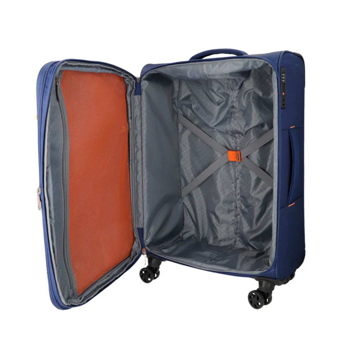 MALETA SUN BREAK SP TSA EXP GRANDE AZUL BLANDA AT - 7