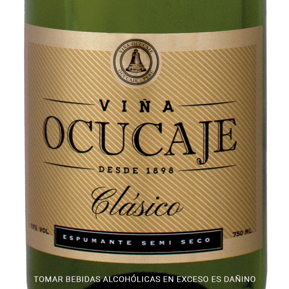 VINO CLÁSICO ESPUMANTE OCUCAJE 750 ML - 2