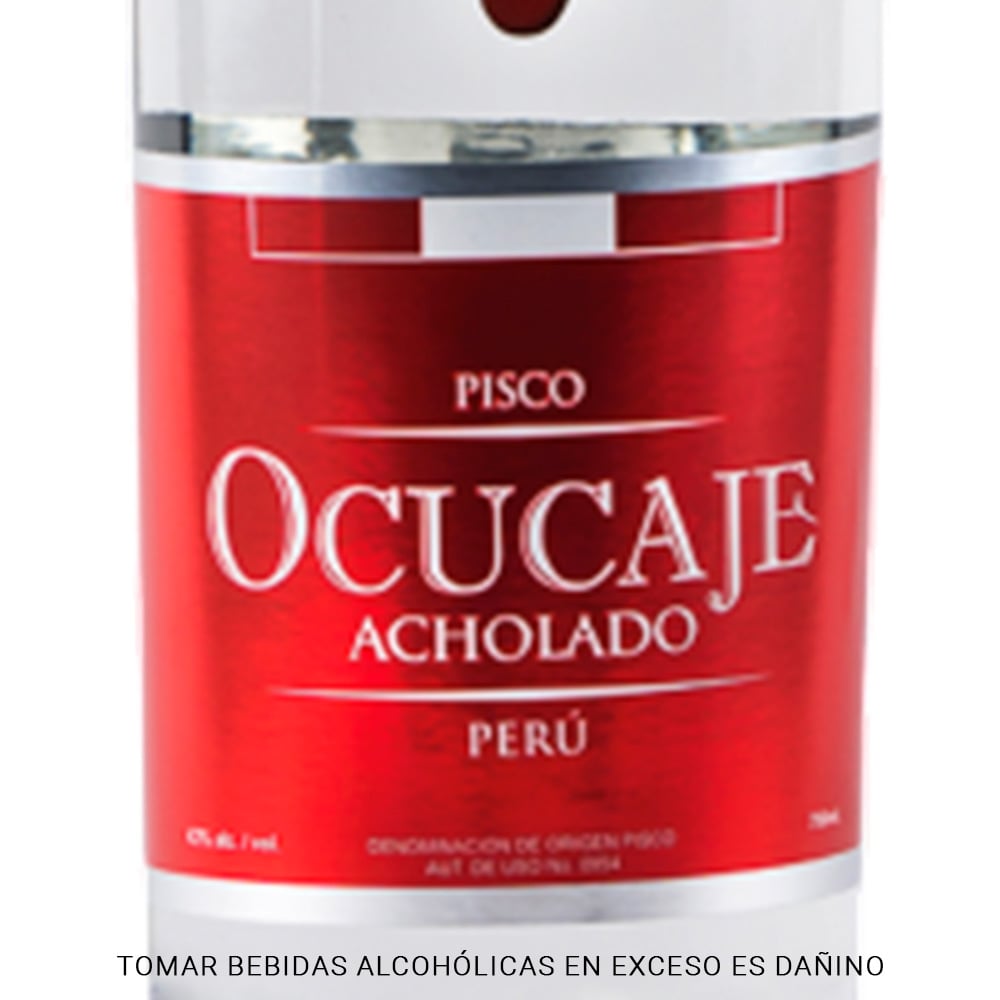 PACK X2 PISCO GOTA OCUCAJE ACHOLADO X 700 ML - 2