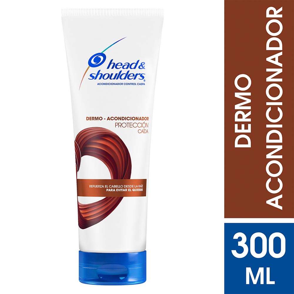 DERMO ACONDICIONADOR HEAD Y SHOULDERS PROTECCIÓN CAÍDA 300ML - 1