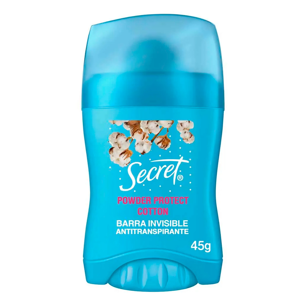 ANTITRANSPIRANTE EN BARRA SECRET POWDER PROTECT COTTON 45 G - 1