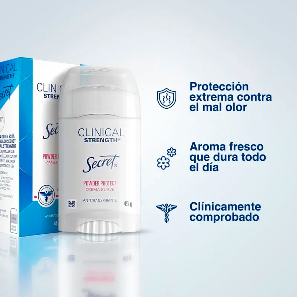 ANTITRANSPIRANTE SECRET POWDER PROTECT 45G - 3