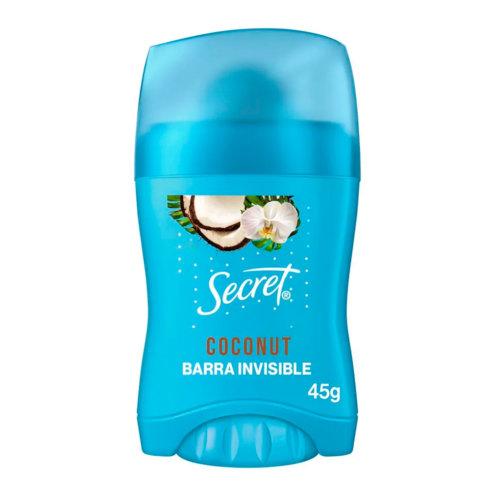 DESODORANTE EN BARRA SECRET STICK COCO 45 G - 1