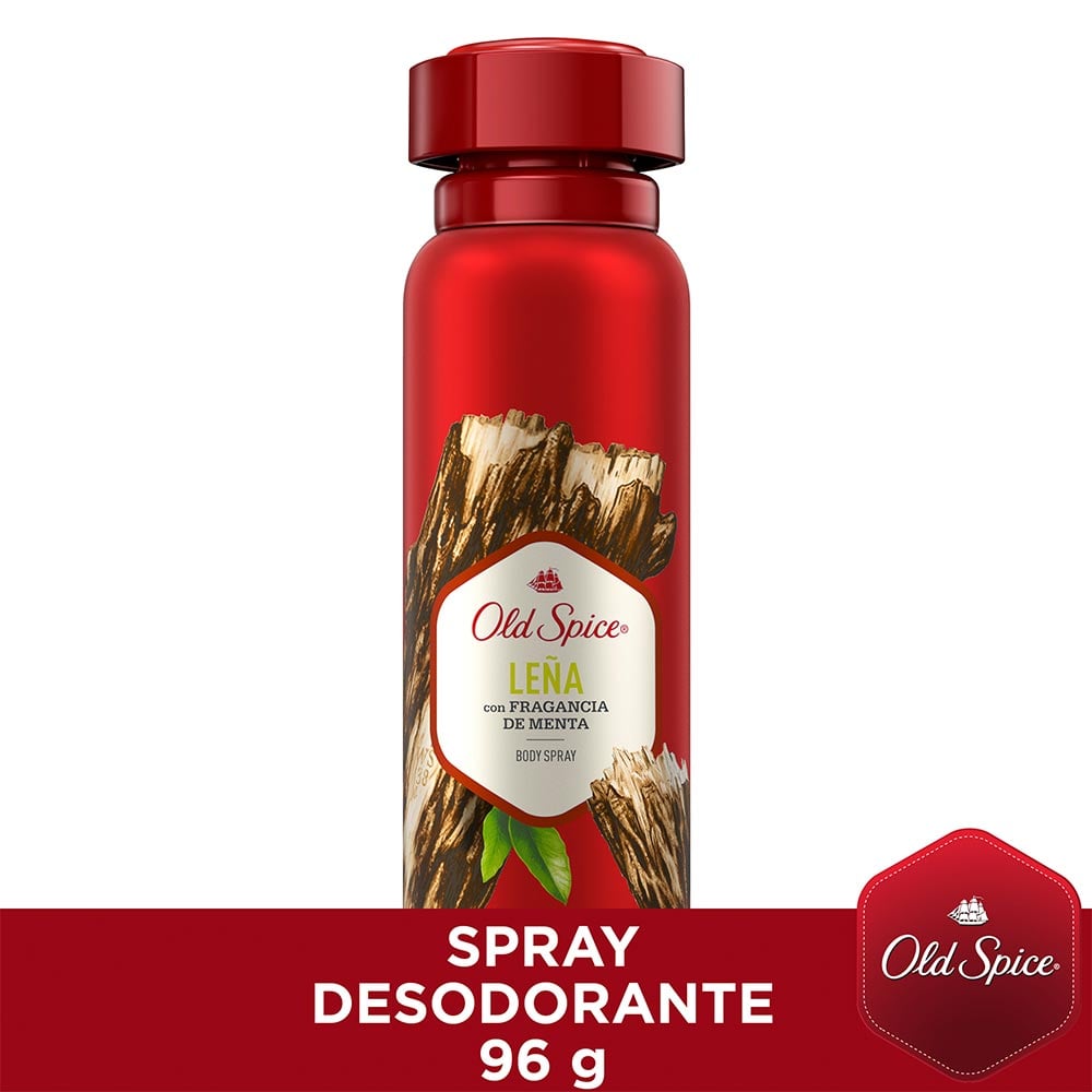 DESODORANTE SPRAY OLD SPICE CORPORAL LEÑA MENTA 96G - 1