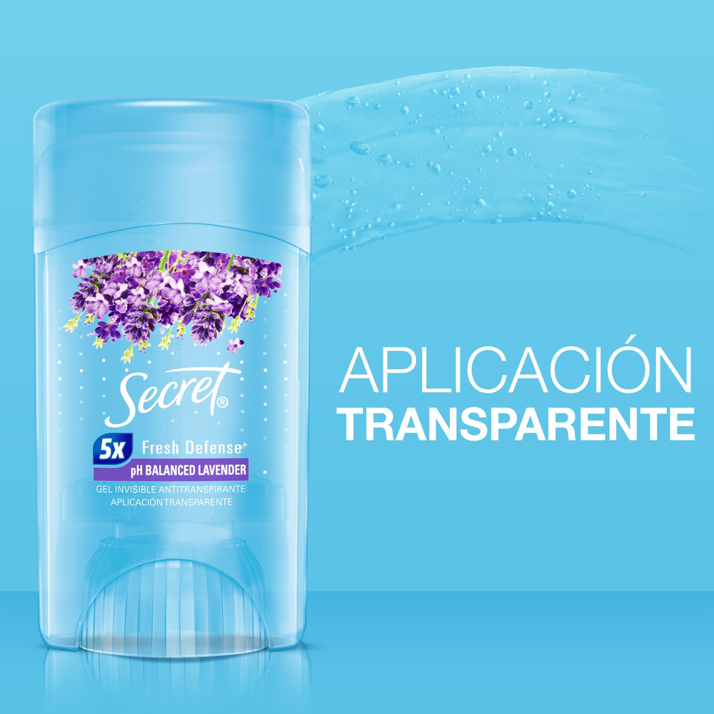 DESODORANTE ANTITRANSPIRANTE SECRET GEL INVISIBLE 45G - 3