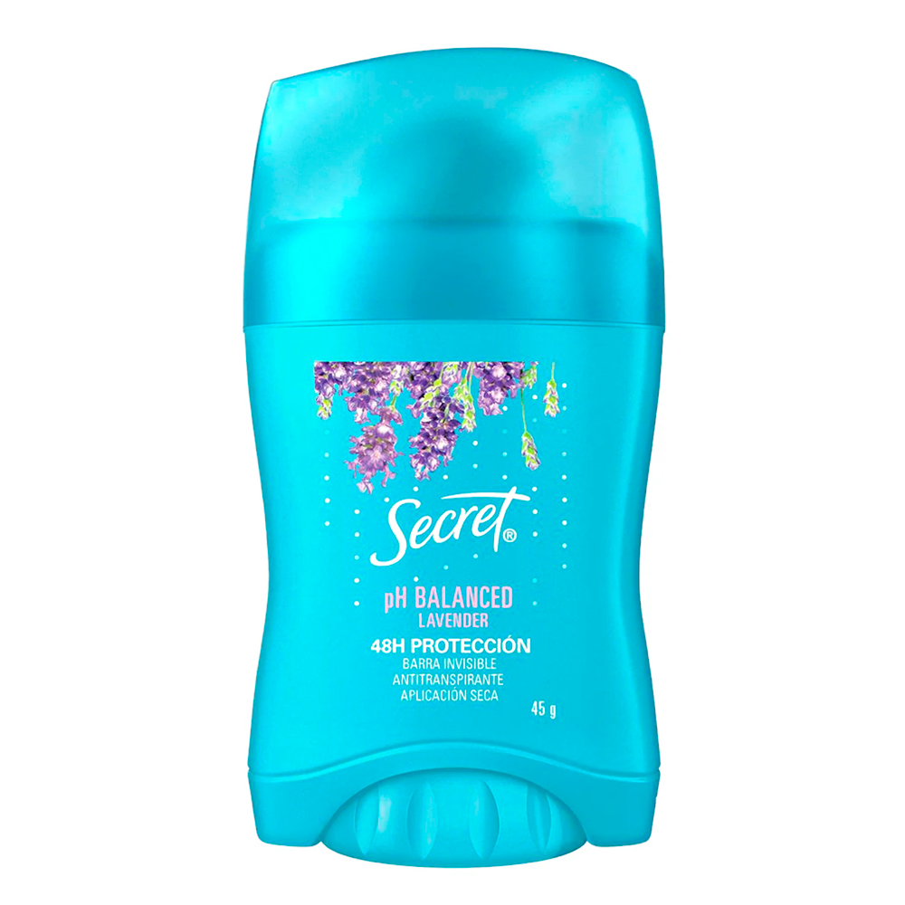 ANTITRANSPIRANTE EN BARRA SECRET SICK PH BALANCED LAVENDER 45G - 1