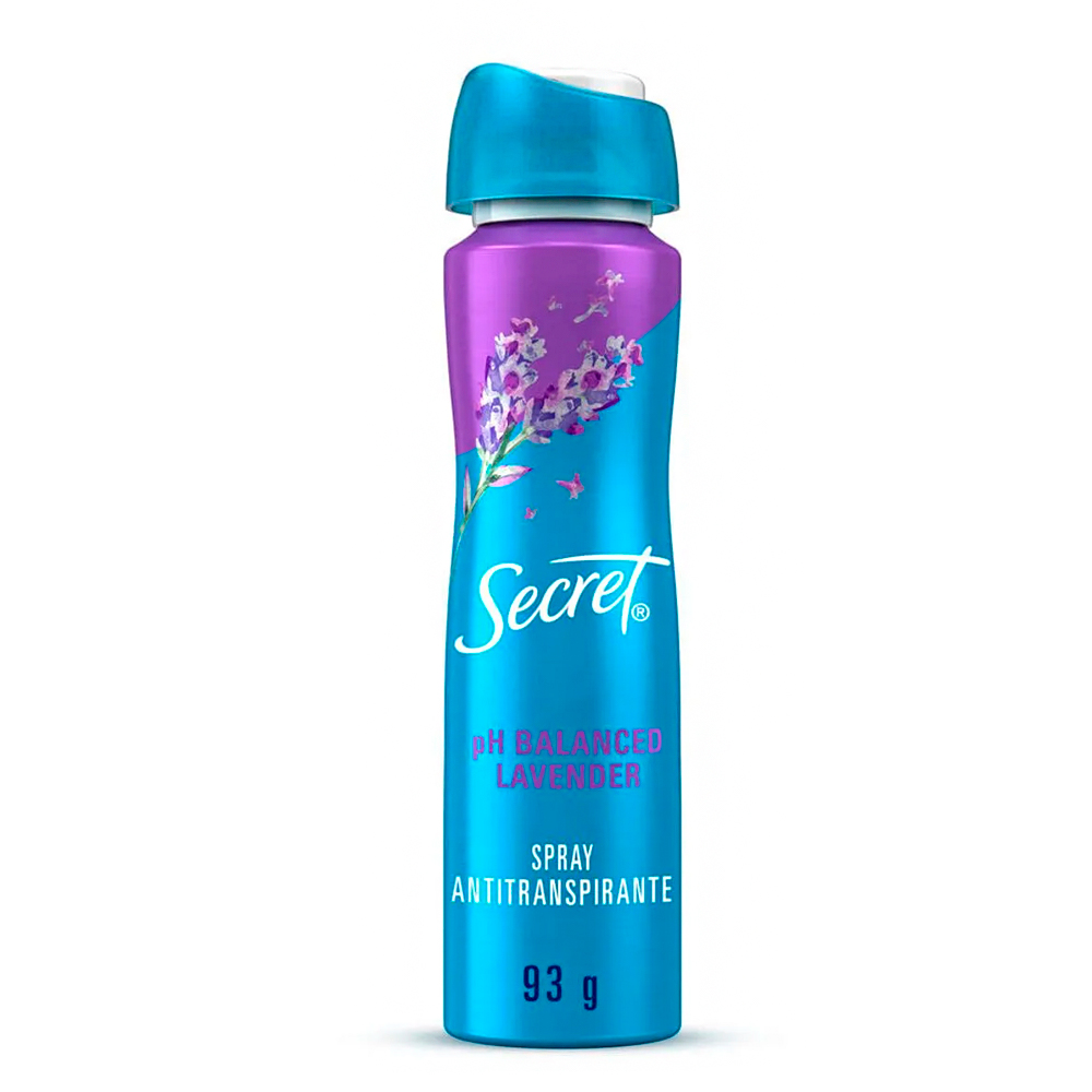 DESODORANTE SPRAY SECRET ANTITRANSPIRANTE LAVANDER 150 ML - 1