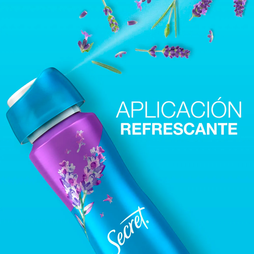 DESODORANTE SPRAY SECRET ANTITRANSPIRANTE LAVANDER 150 ML - 2