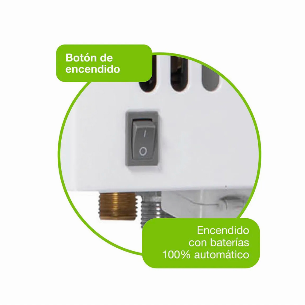 CALENTADOR A GAS BOSCH AS0 13 LITROS GLP BAT - 3