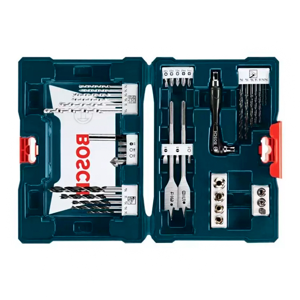 TALADRO PERCUTOR GSB 16 RE BOSCH + SET 41 PIEZAS - 3
