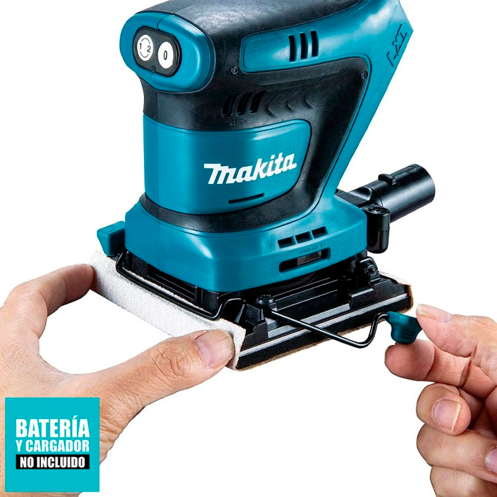 LIJADORA ORBITAL MAKITA 1/4 18V DBO481Z - 3