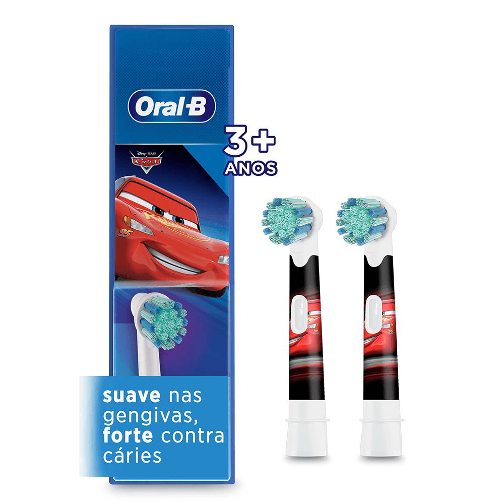 CABEZALES REPUESTO ORAL-B DISNEY CARS CEPILLO ELÉCTRICO 2UN - 1
