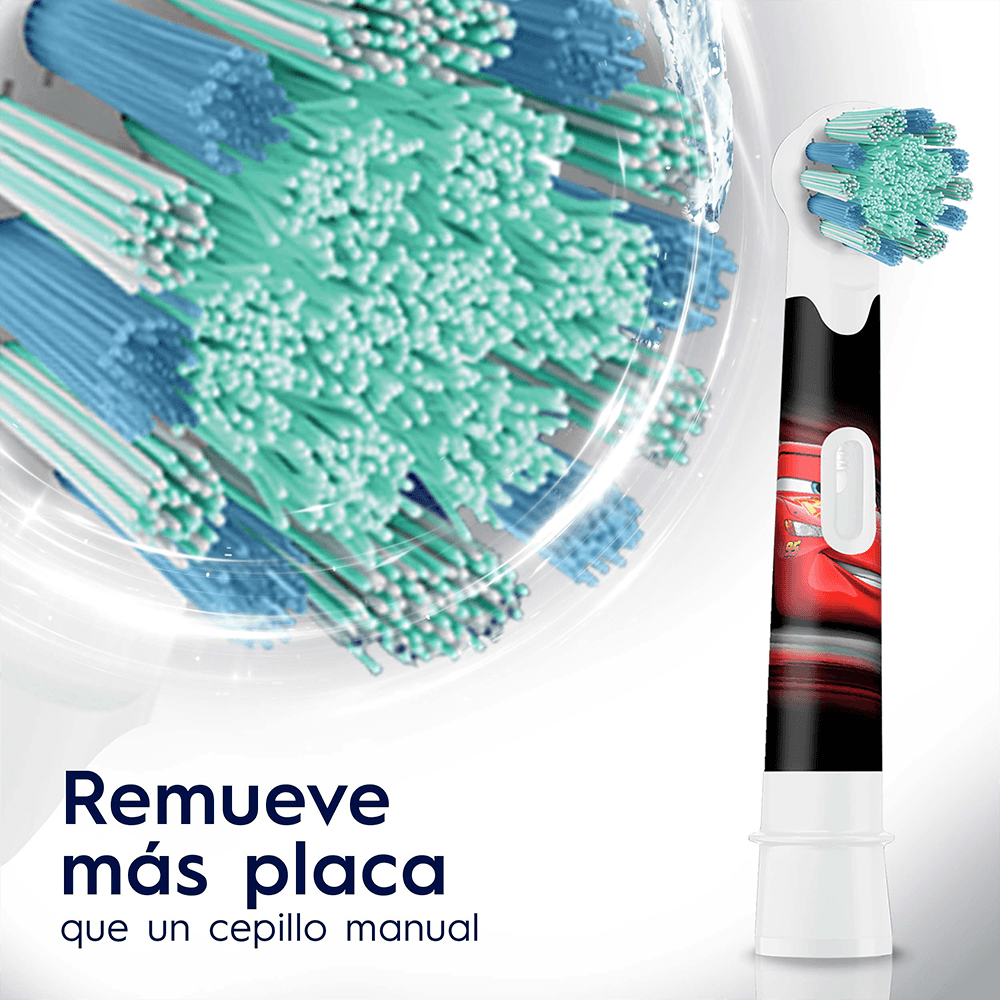 CABEZALES REPUESTO ORAL-B DISNEY CARS CEPILLO ELÉCTRICO 2UN - 2