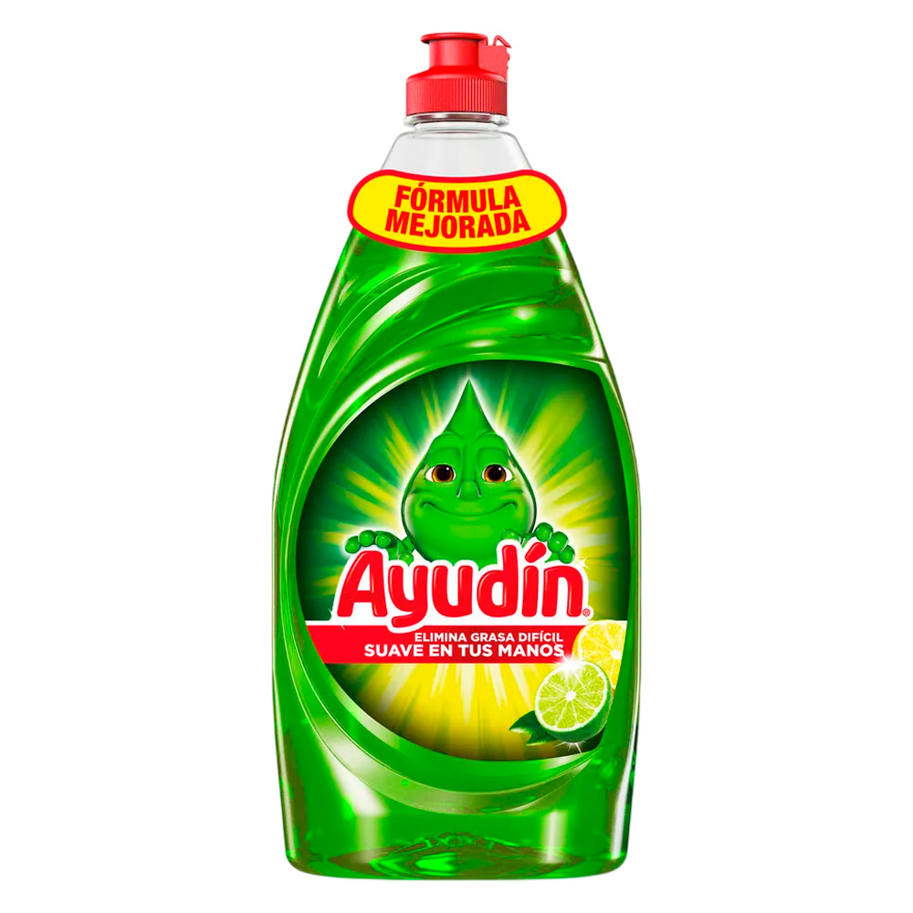 LAVAVAJILLAS LÍQUIDO AYUDÍN LIMA Y LIMÓN 1.2LTS - 1