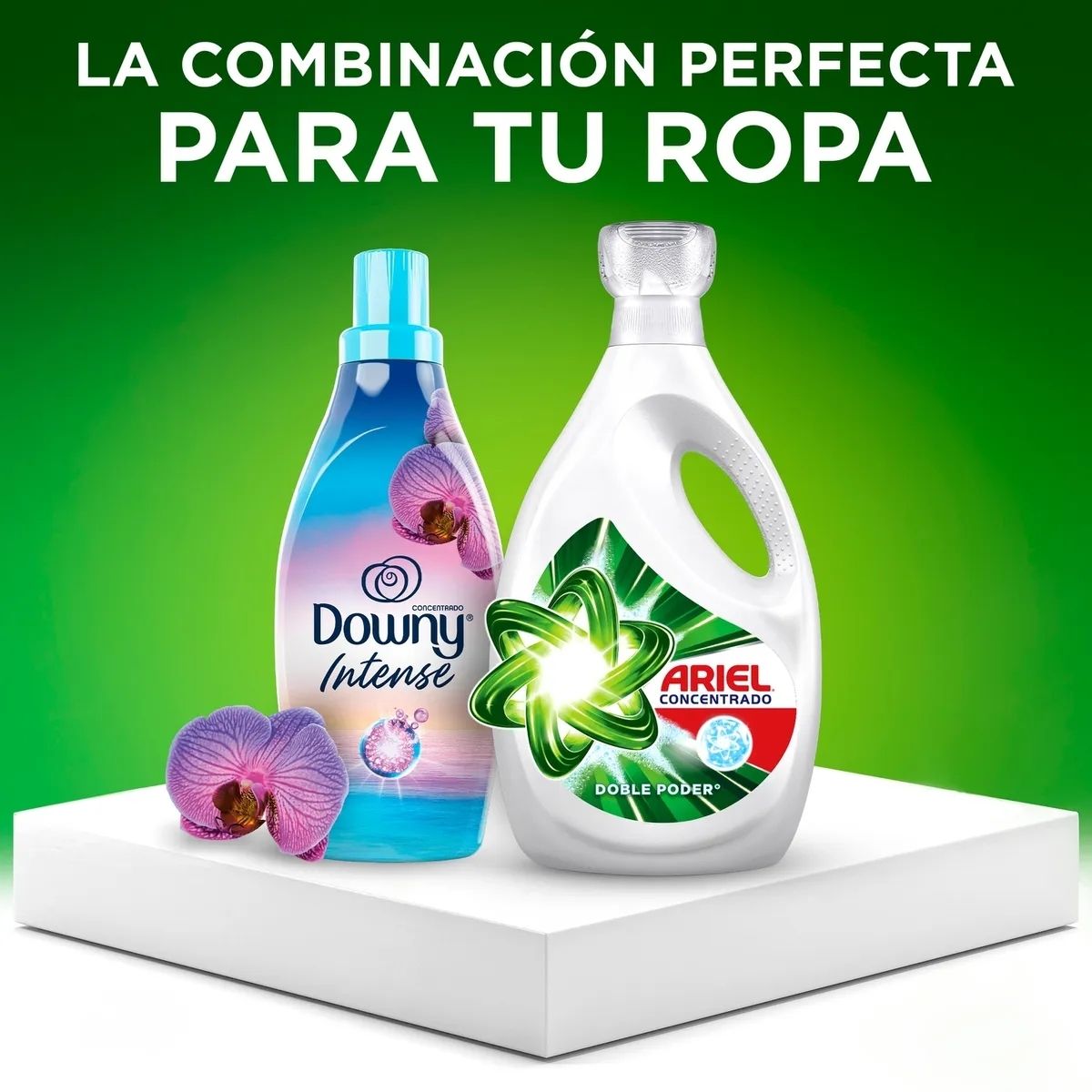 DETERGENTE LIQUIDO ARIEL DOBLE PODER CONCENTRADO 800ML - 5