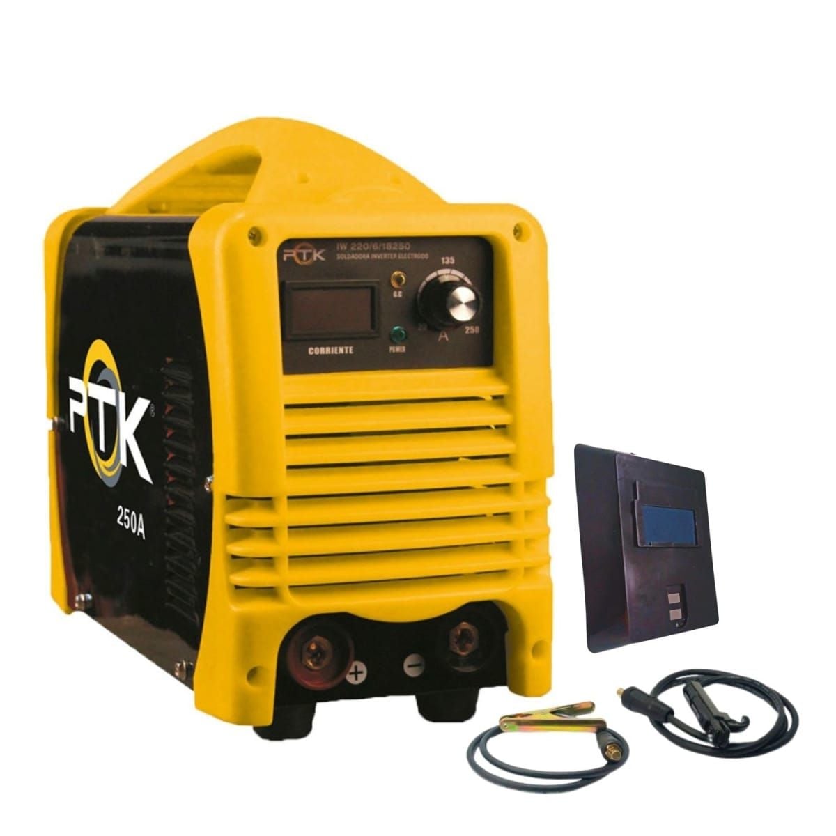 SOLDADORA INVERSORA 250A PTK IW220 6300W ARCO ELÉCTRICO - 1