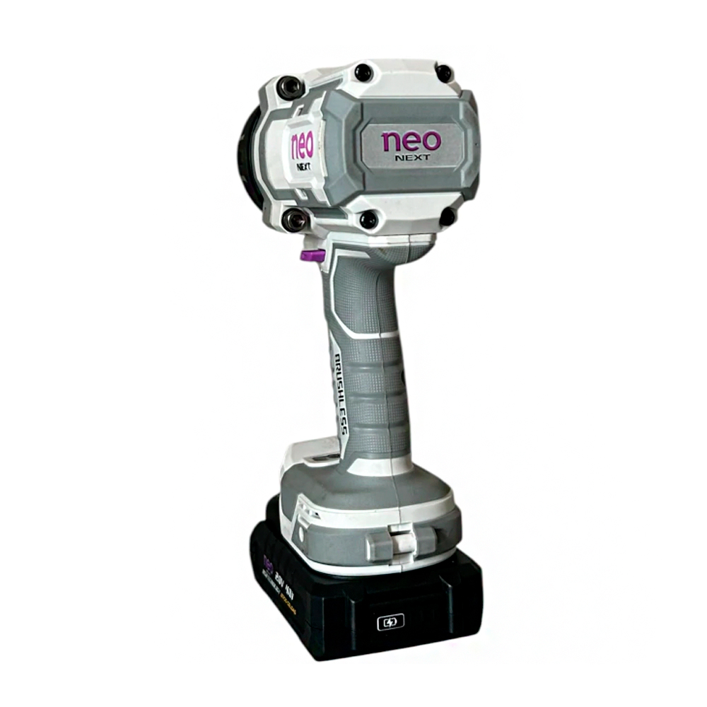 LLAVE DE IMPACTO BL 20V 1600NM + BAT 8H + CARGADOR NEO - 2