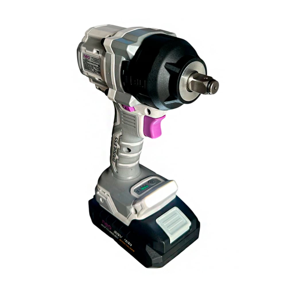 LLAVE DE IMPACTO BL 20V 1000 NM + 2 BAT 4H +CARG +MALETA NEO - 3