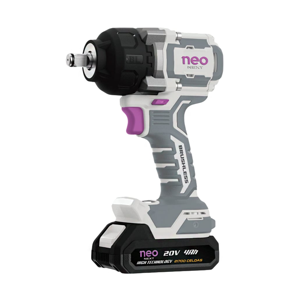 LLAVE DE IMPACTO BL 20V 1000 NM + BATERÍA 4.0 AH + CARGADOR - 1