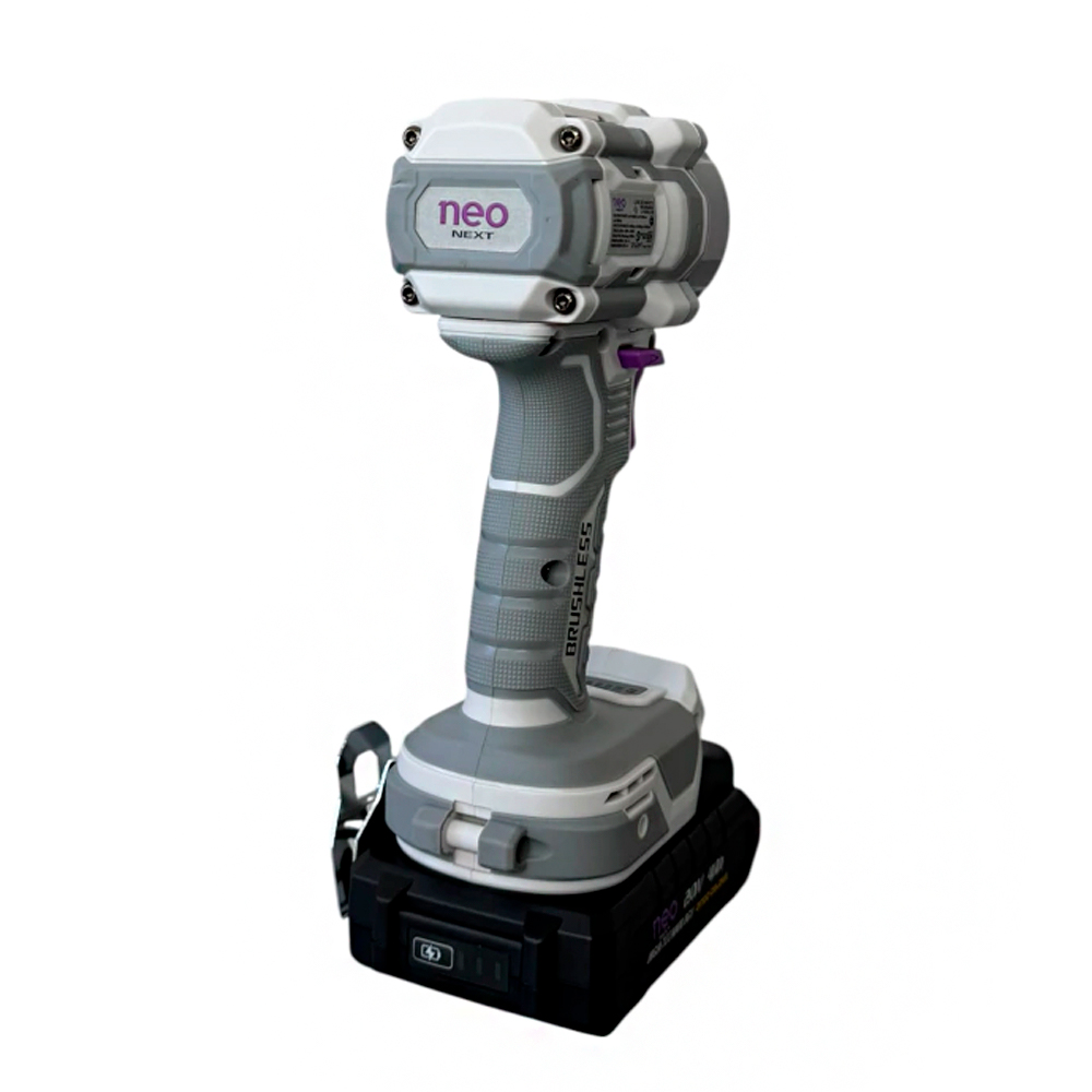 LLAVE DE IMPACTO BL 20V 650 NM + 2 BATERÍAS 4.0AH + CARGADOR - 2