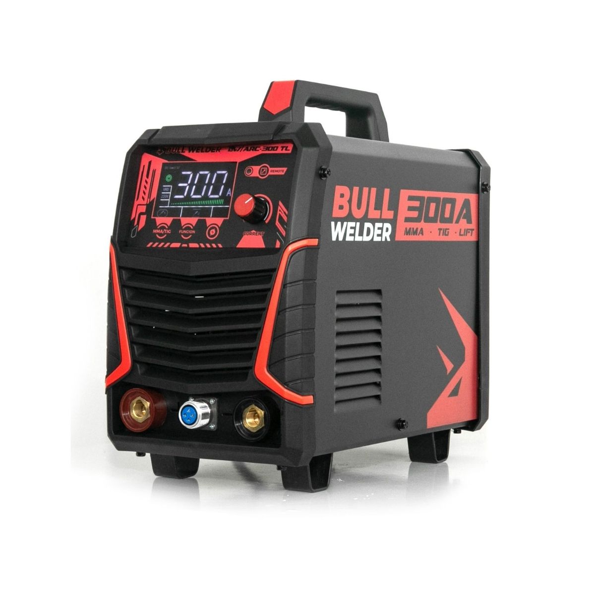 SOLDADORA INVERTER ARCO 300 AMP MMA/LIFT TIG BULLWELDER - 2