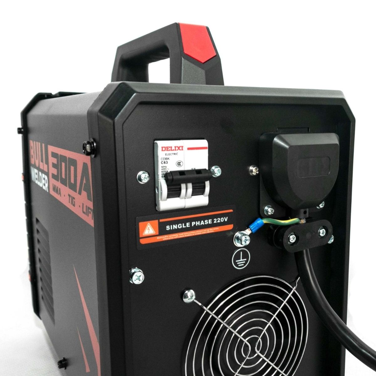 SOLDADORA INVERTER ARCO 300 AMP MMA/LIFT TIG BULLWELDER - 3