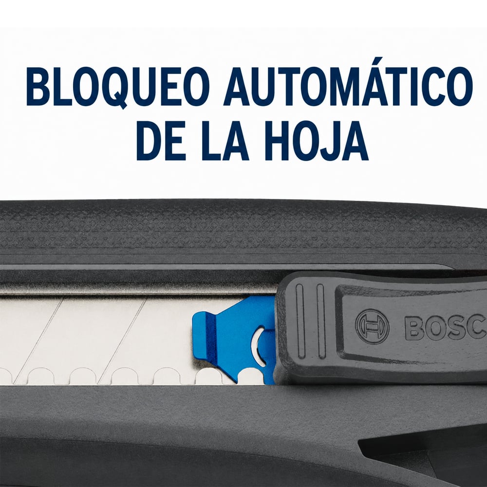 NAVAJA RETRÁCTIL SNAP OFF 18 MM BOSCH - 4