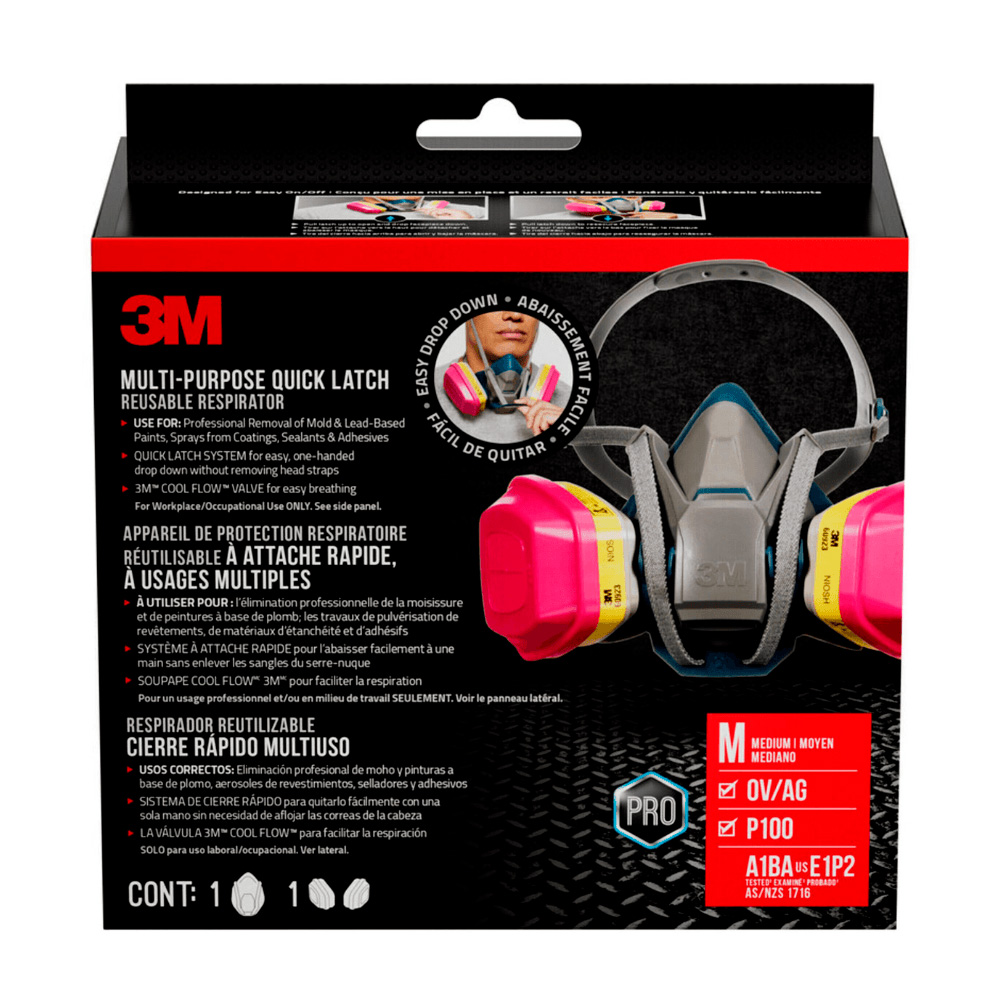 RESPIRADOR 3M 65023QLHA1-C - 1