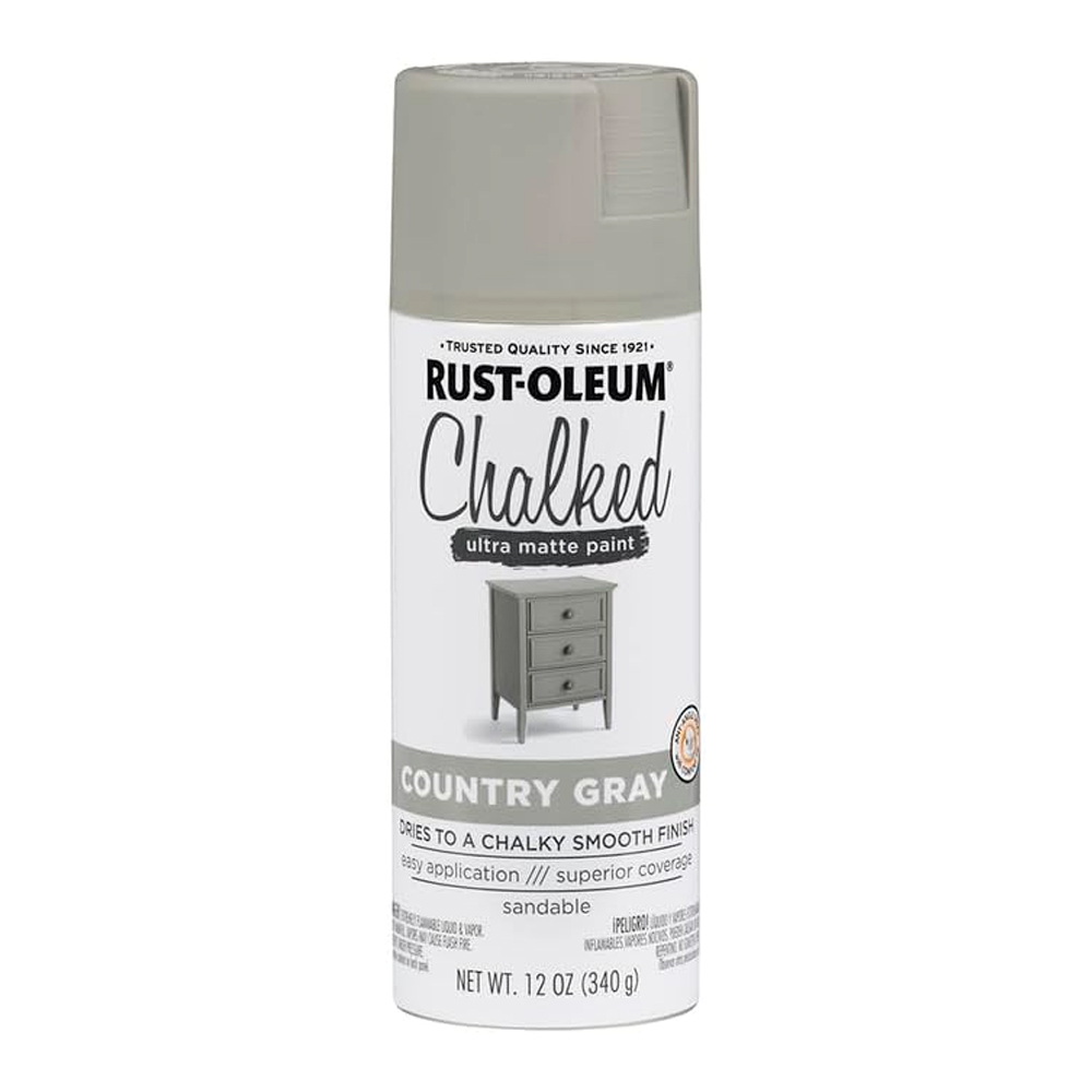 PINTURA RUST-OLEUM CHALKED ULTRA MATE PAÍS GRIS 340G - 1