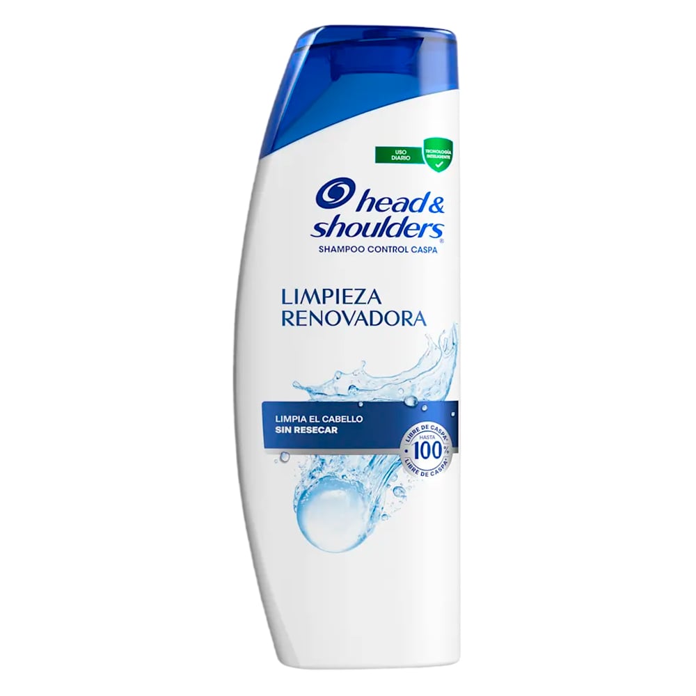 SHAMPOO HEAD Y SHOULDERS LIMPIEZA RENOVADORA 180ML - 1