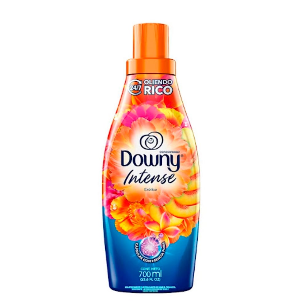 SUAVIZANTE CONCENTRADO LÍQUIDO DOWNY EXOTICO 700ML - 1