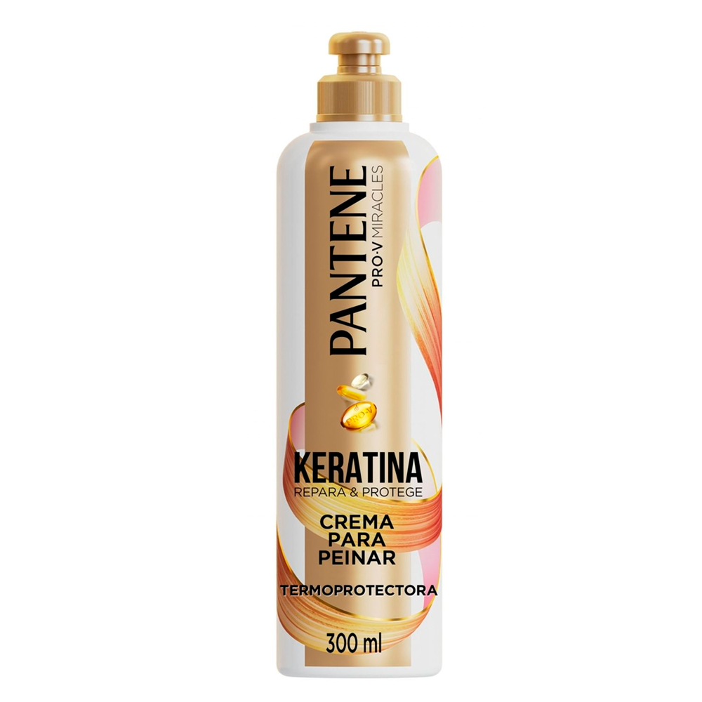 CREMA PARA PEINAR PANTENE KERATINA 300 ML - 1